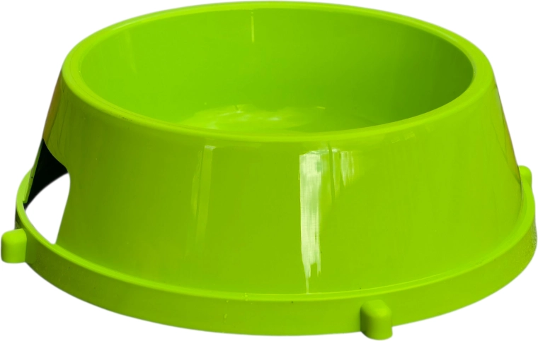 Stor plastikskål til hunde og katte med skridsikring