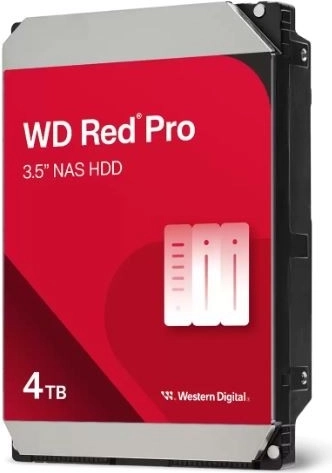 WD Red Pro 4TB SATA III 3,5" harddisk