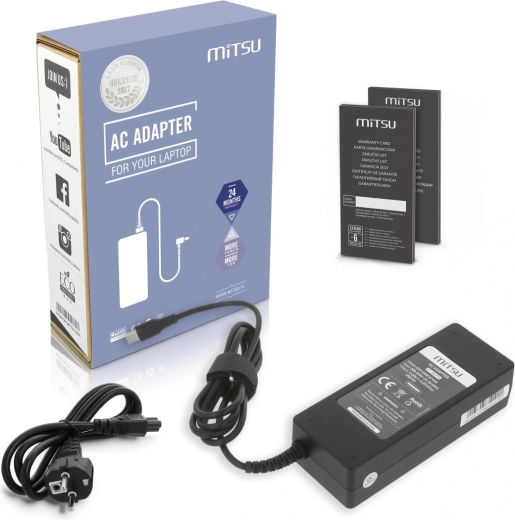 Mitsu 87 W USB‑C (USB PD) strømadapter til bærbar computer