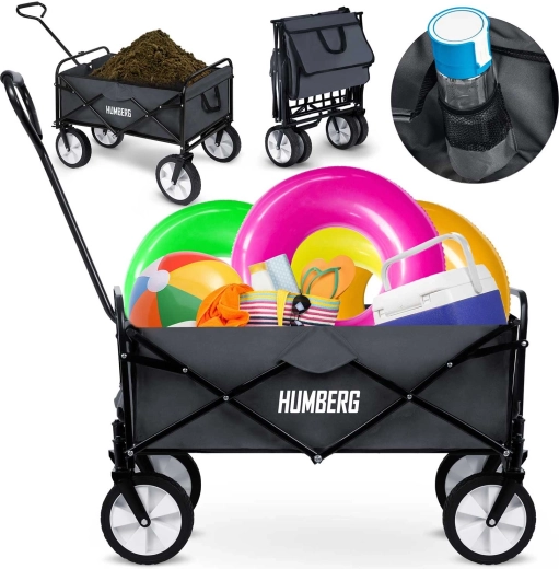 Sammenklappelig transportvogn 80 l HUMBERG