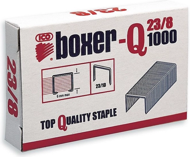 Hæfteklammer Boxer-Q 23/8