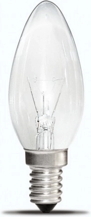 Pære stearinlys 60 W E14 Iskra