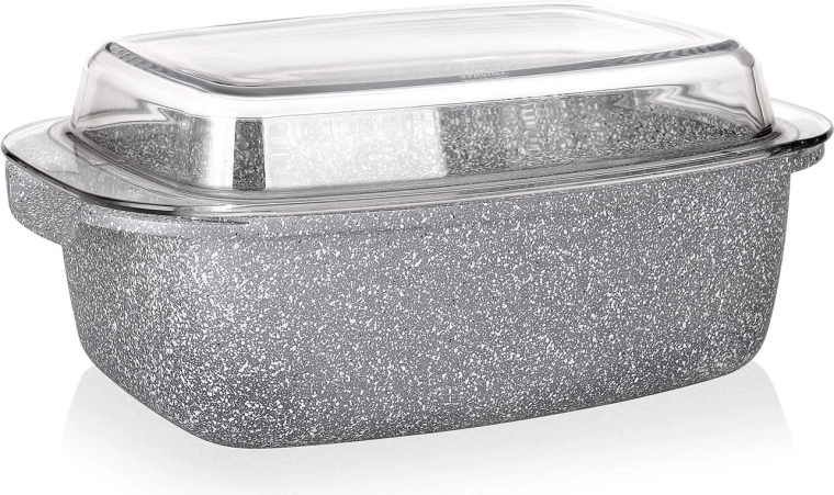 Bradepande med låg GRANITE 5,7 l, 32,5 × 21 × 11 cm