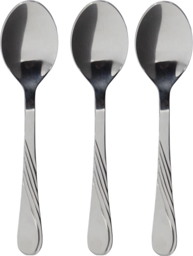 Mokkaskeer i rustfrit stål CELESTRA, sæt á 3 stk.