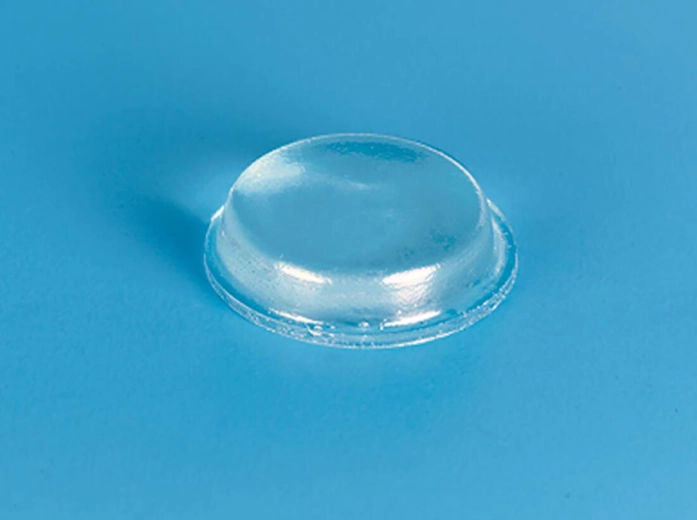Selvklæbende klar cylinderstød 12,7 × 3,5 mm (5 stk.)