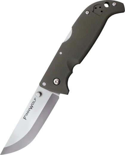 Cold Steel Finn Wolf OD Green folde lommekniv til outdoor