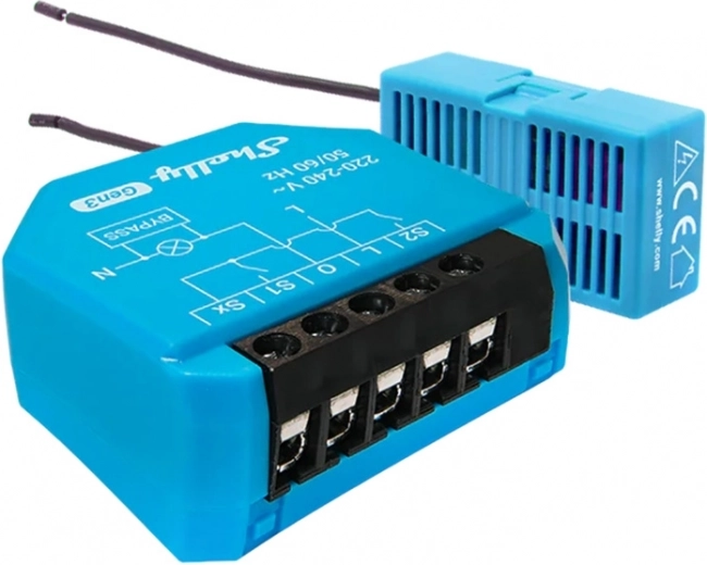 Shelly 1L Gen3 WiFi enkeltkanals lysdæmper