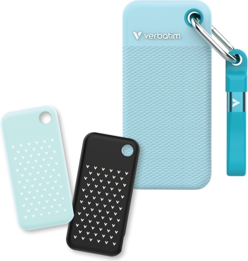 Bærbar SSD VERBATIM Pocket SSD Summer Edition 1 TB, USB‑C 3.2 Gen 2