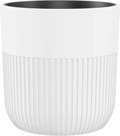 Plantekrukke LUCA 40 hvid med indsats