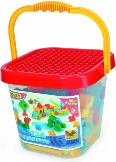 Byggesæt Mini Blocks stor spand