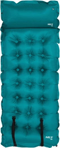 Selvoppustende liggeunderlag NILS Camp blå
