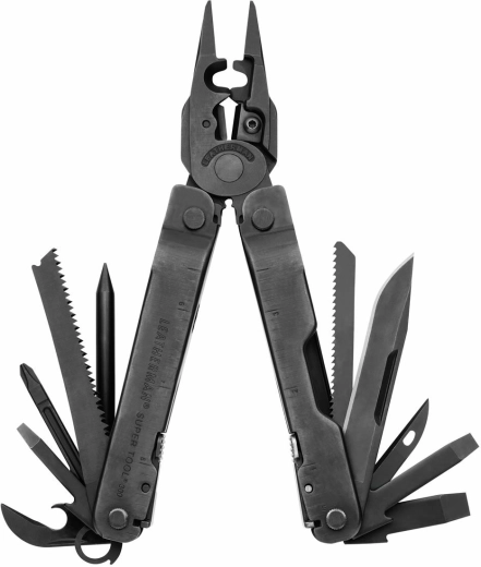 Leatherman Super Tool 300 EOD Black multifunktionsværktøj med 19 funktioner