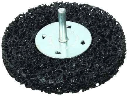 Nylon slibebørste med skaft 65 mm