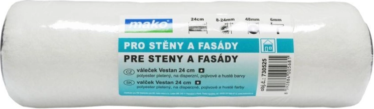 VESTAN malerrulle reserve 240 mm, skaftdiameter 6 mm