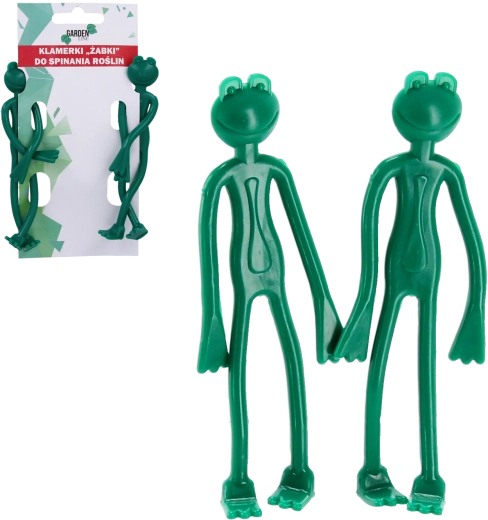 Sæt planteklemmer Frø 13,5 cm – 2 stk.