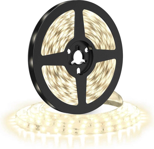Solight LED-lysbånd 5 m, 120 LED/m, 12 V, 4000 K neutral hvid