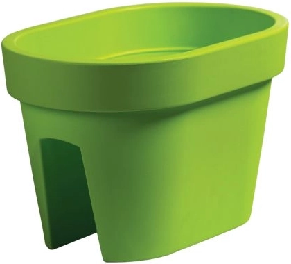 Lofly Railing altankasser i lime 12,3 l