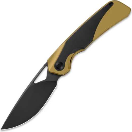 Kizer Topsail M390 med DLC-Ultra, titan og zirkonium