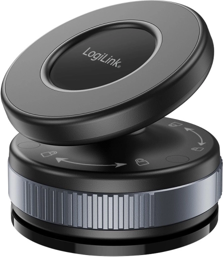 Magnetisk smartphoneholder med sugekop og stærk magnet