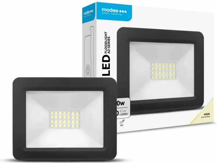 LED projektør Modee Lighting A2 Series Slim 20 W 4000 K 1800 lm 120°