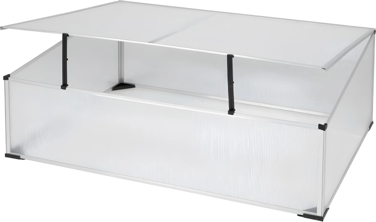 Drivbænk i polycarbonat 100 × 60 × 40/30 cm