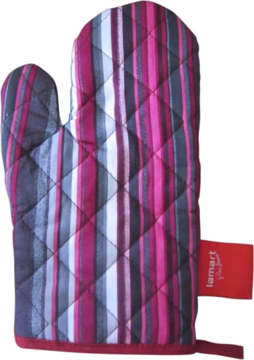 Lamart køkkenhandske med farvede striber 26 × 17 cm