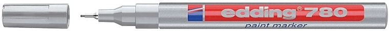 Lakmarker sølv Edding 780, 0,8 mm