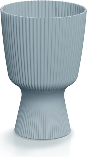 Plantekrukke Milly Round 14,6 cm lysegrå