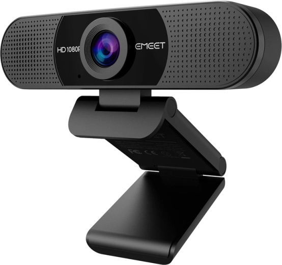 Webkamera EMEET SmartCam C960 Full HD med mikrofoner og beskyttelsesdæksel