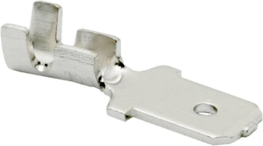 Fortinnet krympeben med stik 6,3 mm