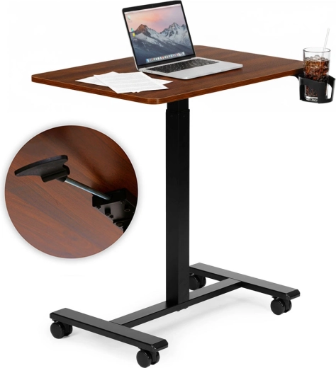 Mobil højdejusterbart laptopbord ModernHome 70 × 48 cm