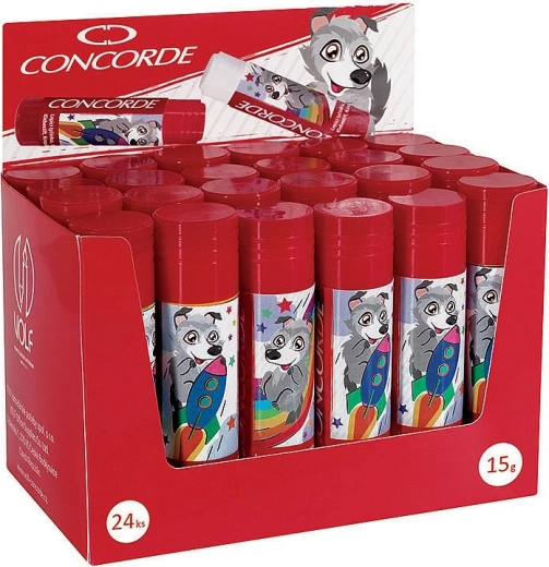 Limstift CONCORDE Volfík 15 g, mix af motiver