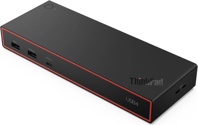 Lenovo ThinkPad dockingstation USB4 Dock 5000 med 135W-adapter