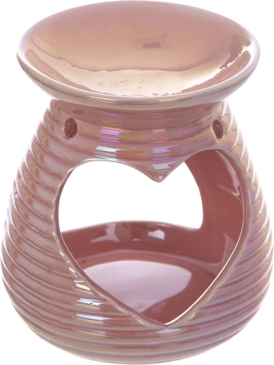 Keramisk aromalampe – rosa perlemor
