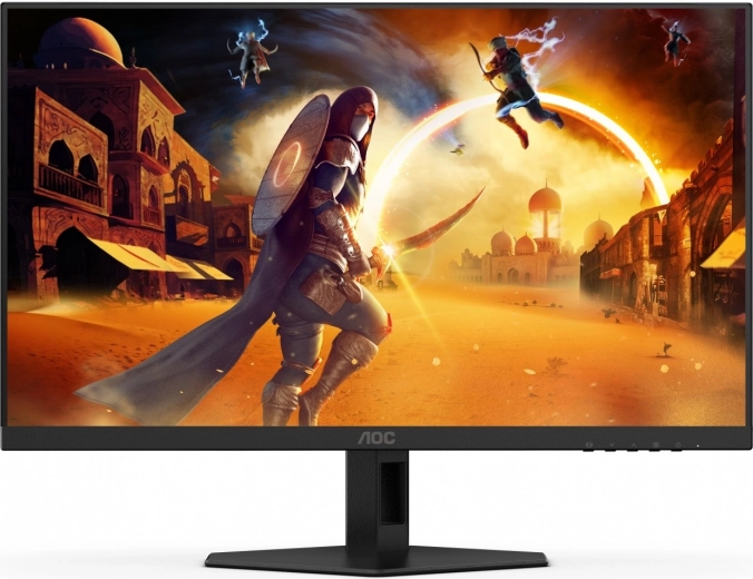 AOC 27G4XE 27" gaming IPS-skærm 180 Hz med HDMI og DisplayPort, indbyggede højttalere