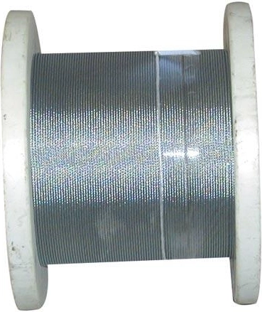 Stålwire 3 mm, galvaniseret, 200 m – maks. belastning 485 kg