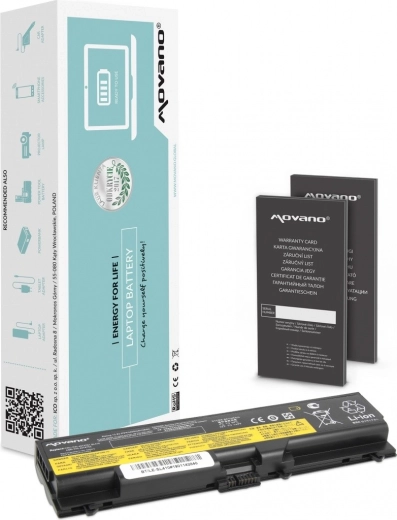 Movano-batteri til Lenovo ThinkPad T410/T420/T510 4400 mAh (48 Wh)