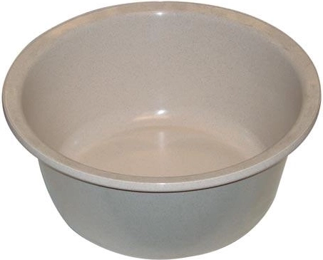 Plastvask 42 cm granit