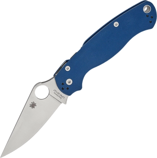 Lommekniv Spyderco Para Military 2 Cobalt Blue 8,8 cm, satin, G10