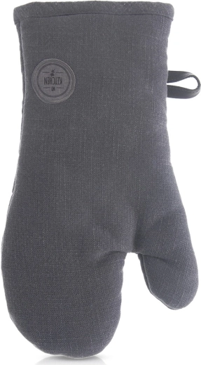 Bomuldsgrydelap med stærk magnet, grå 32 cm