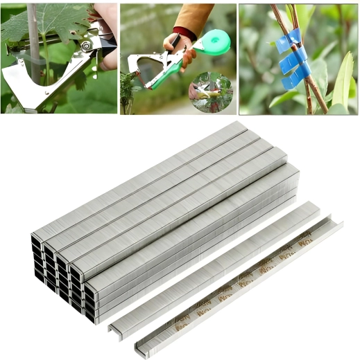 Stålklammer 4 × 6 mm til bindetang til planter