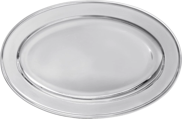 Serveringsbakke i rustfrit stål 30 × 20,5 cm