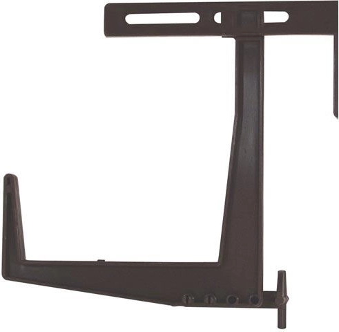 Justerbart altanbeslag til altankasser, brun 15 × 13 cm