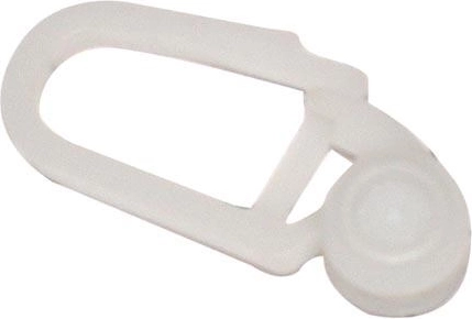 Plastikgardinløbere (100 stk)