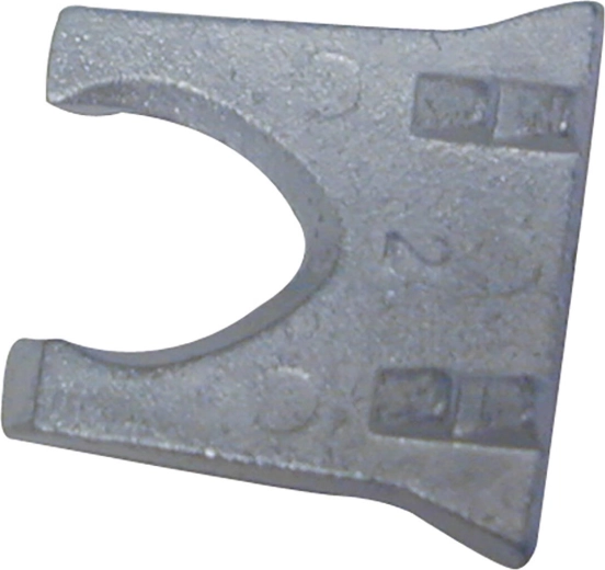 Sikringskile i metal profil 8, 38 × 35 mm (5 stk)