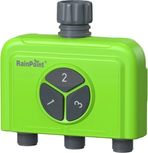3-zoners Wi‑Fi-vandingscontroller RainPoint – 1 stk.