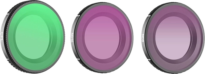 SUNNYLIFE filter­sæt CPL + ND8 + ND16 til DJI Osmo Nano