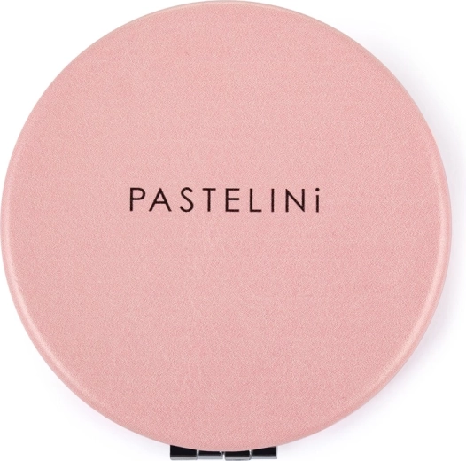 Pastelini lommespejl i rosa