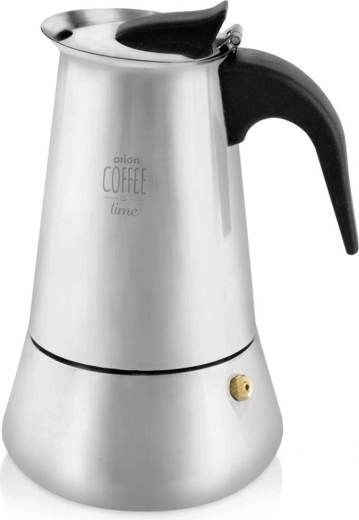 Tryk-espresso-kande i rustfrit stål, 300 ml