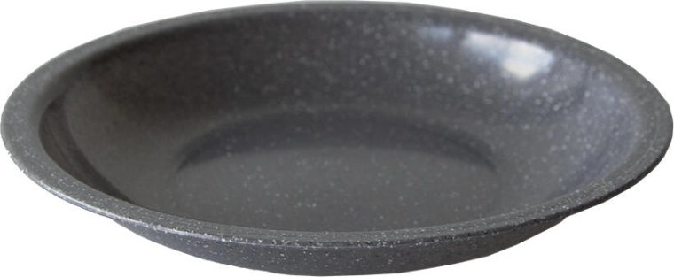 Dyb tallerken 23 cm PH Stone, granitlook